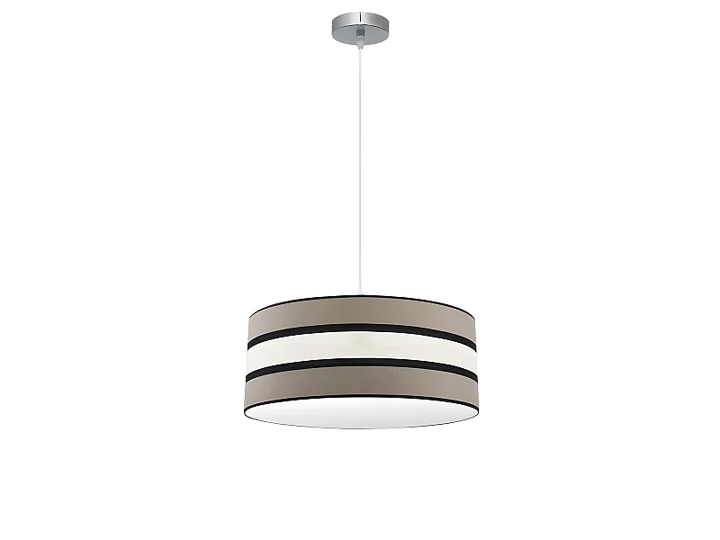 Suspension réglable modèle Karla 2xE27 Mole/beis FABRILAMP