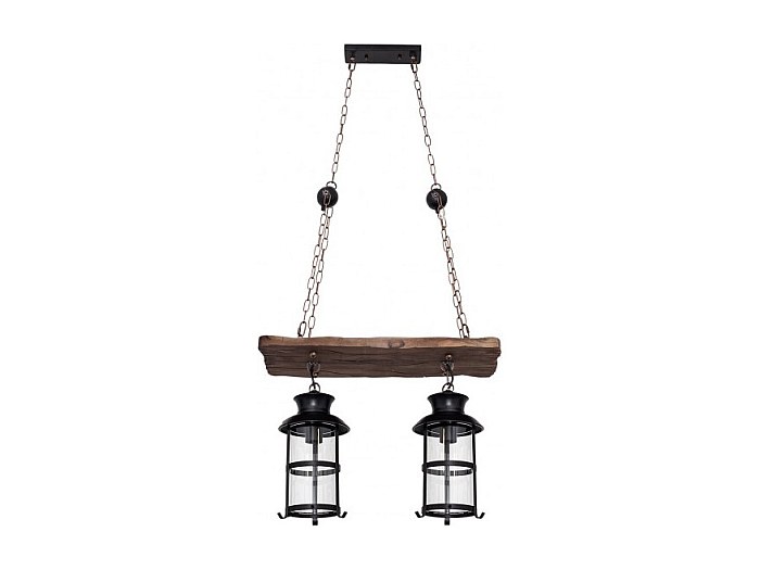 Lampada A Sospensione Mini Corna Di Cervo, Stile Rustico - Attacco E27 Max 60W, Catena Regolabile 178 Cm, Per Cucina, Sala, Ingresso