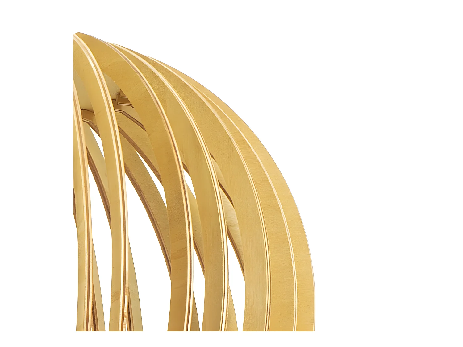 Ciondolo a sfera modello BUBINGA FABRILAMP naturale