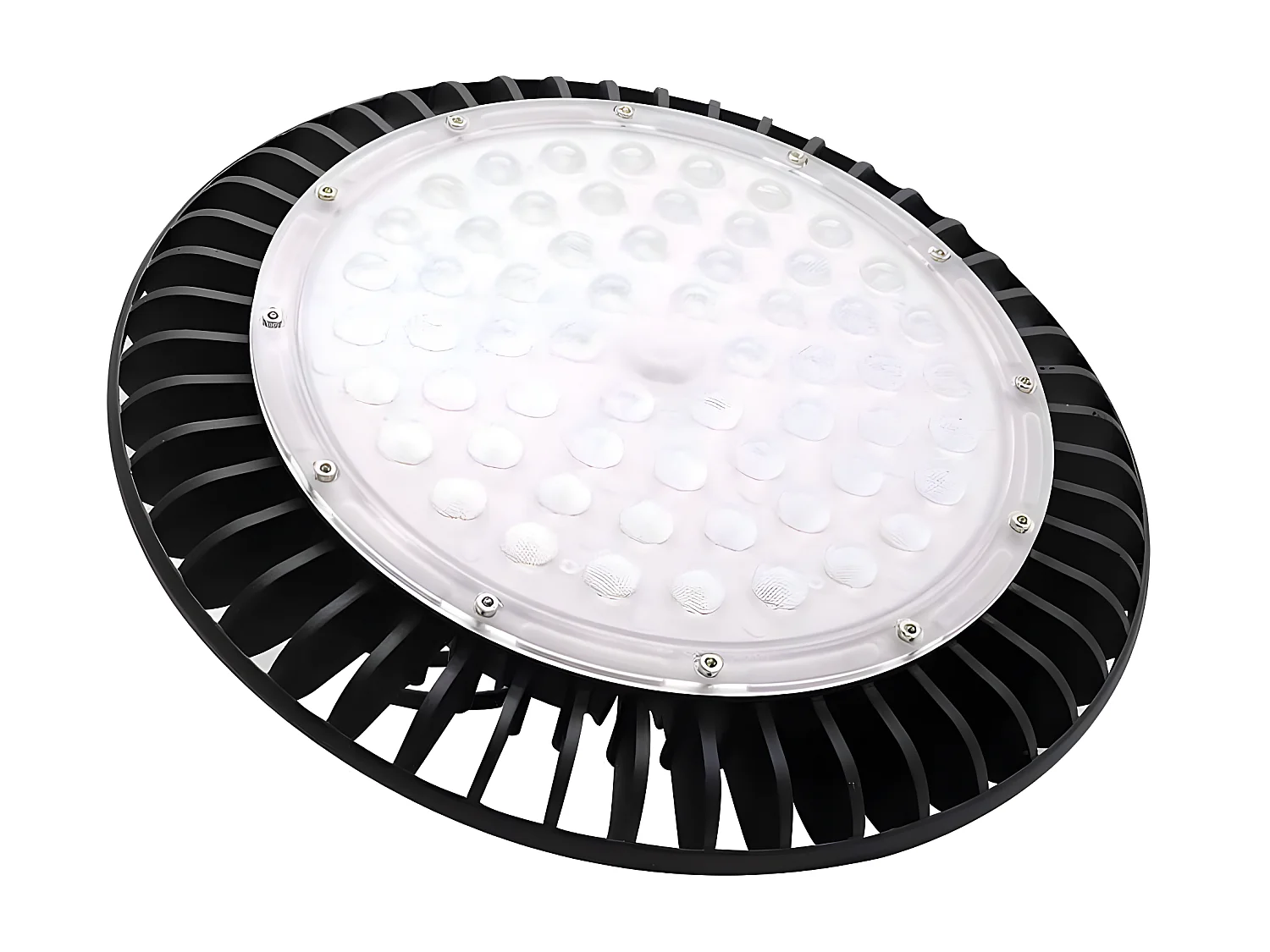 Campana Led Smd 150w Modelo Monzonita 6500k Negro 16500lm Ip65