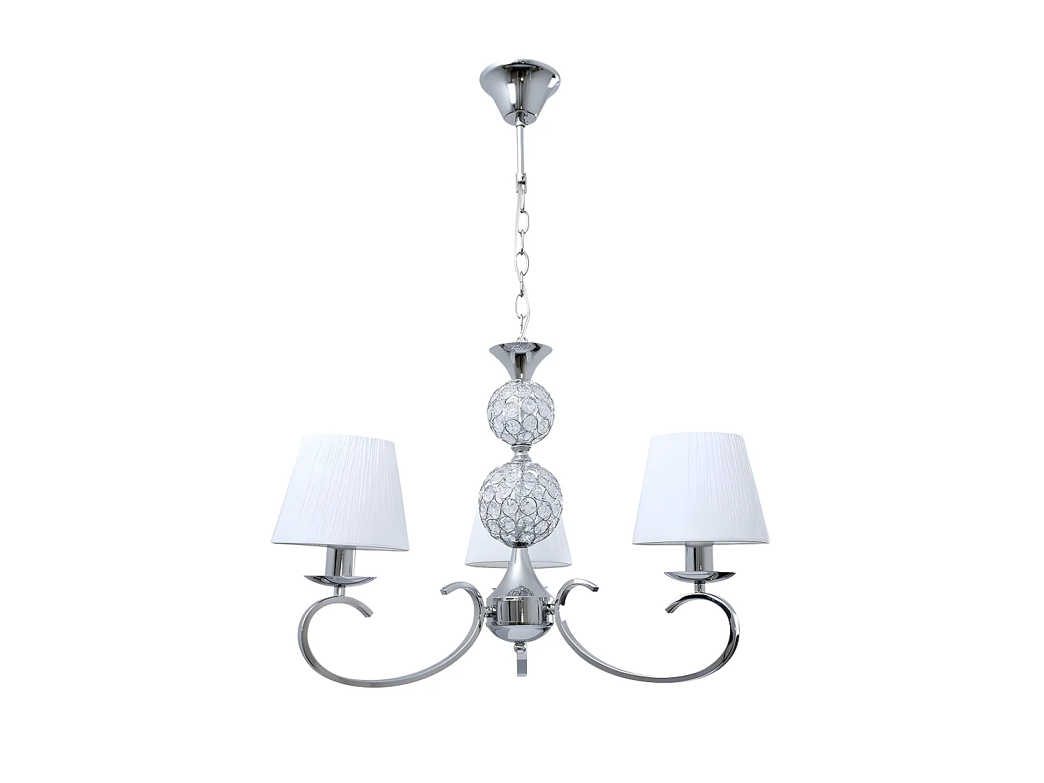 Lampe à 3 écrans modèle Ordoñez Cromo FABRILAMP