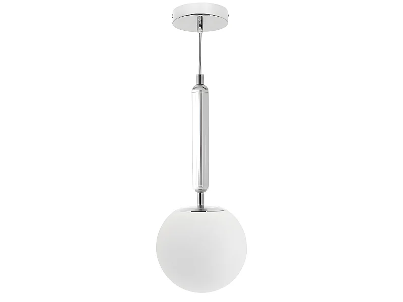 Plafonnier Lampe Aimee 1xe27 Chrome FABRILAMP.