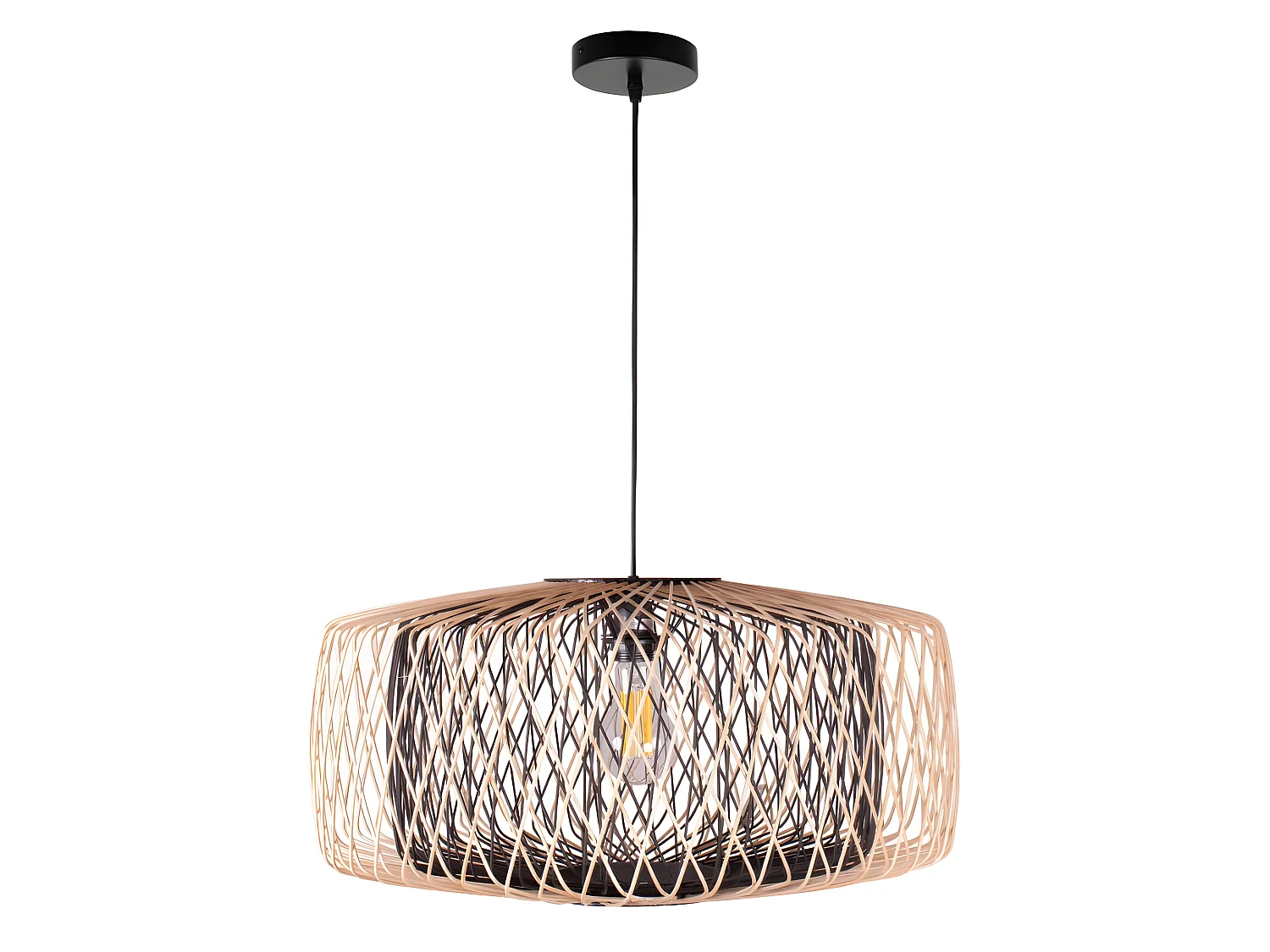 Colgante De Bambú Natural Modelo Bamboo