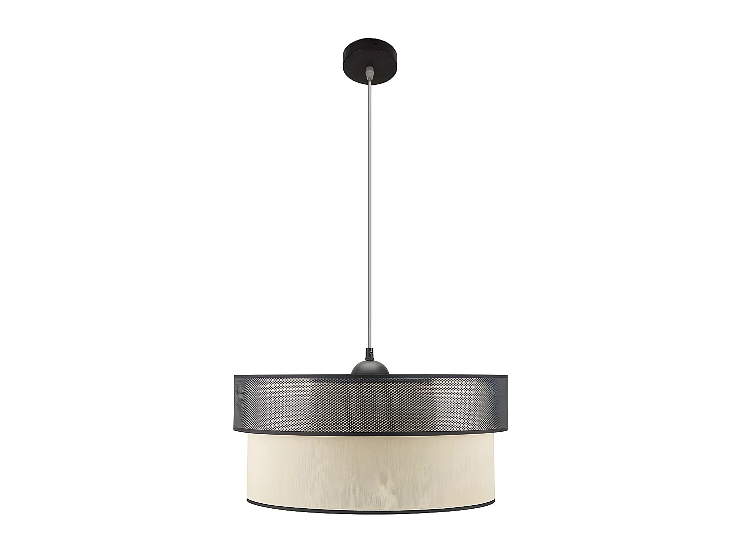 Ciondolo con schermo modello FELIX oro-nero FABRILAMP