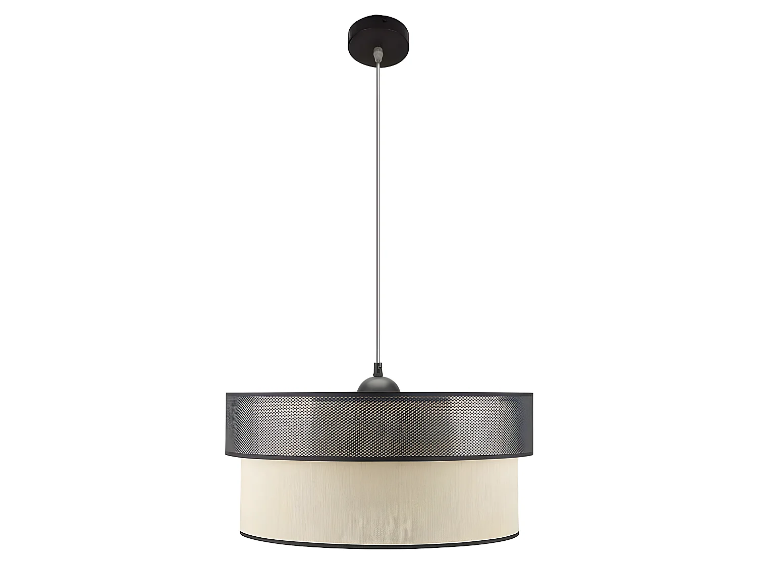 Ciondolo con schermo modello FELIX oro-nero FABRILAMP