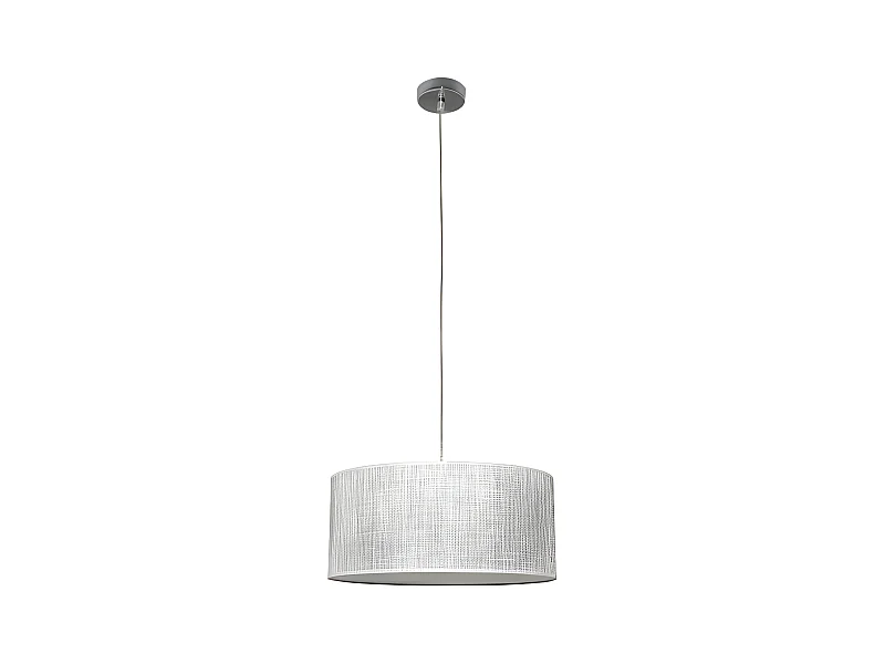 Lampe à Suspension Asuncion 4xe27 Gris Regx50 FABRILAMP