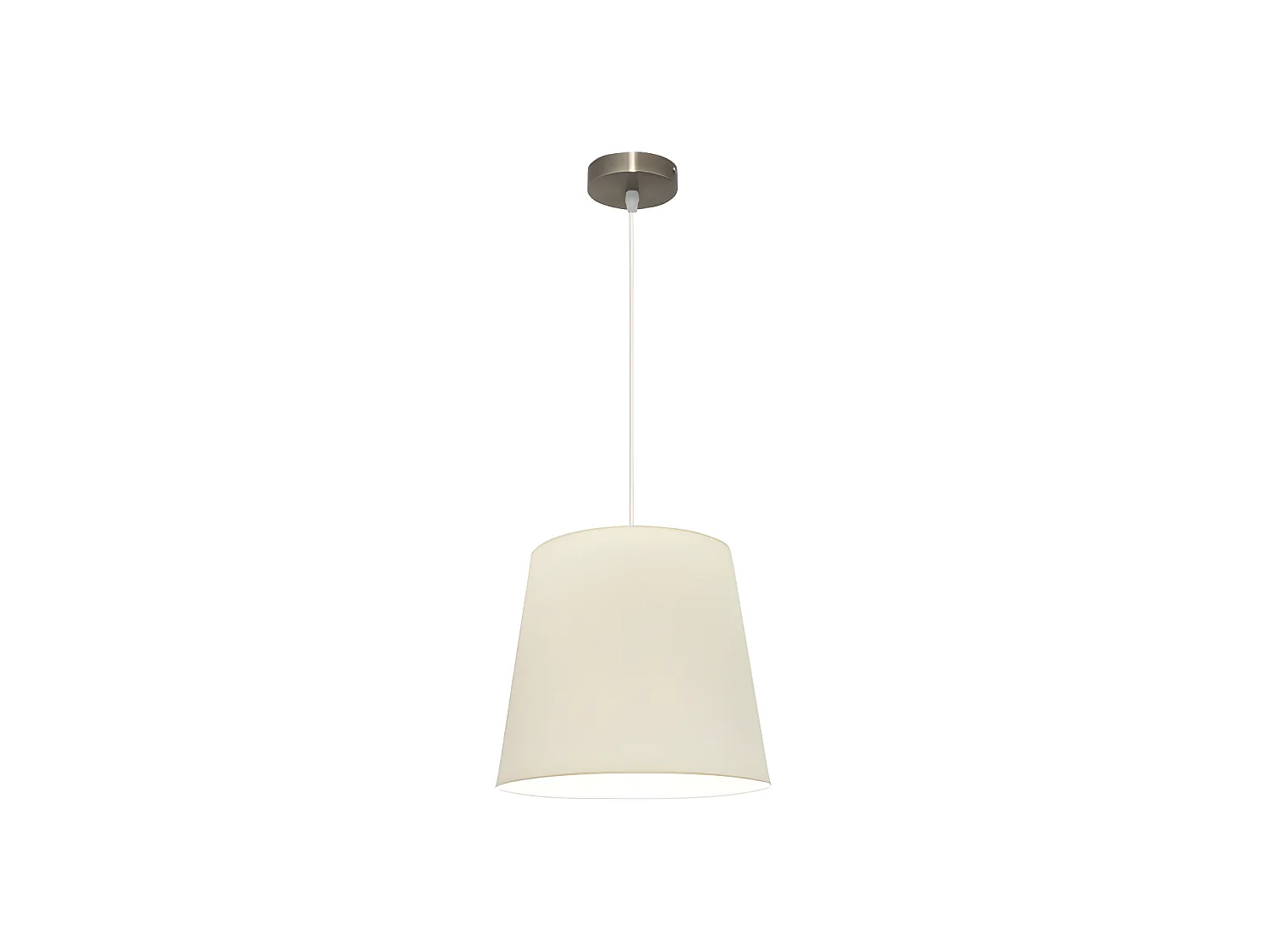 Lampe à Suspension Maldives 1xe27 Cuir/beige Reg.35d FABRILAMP