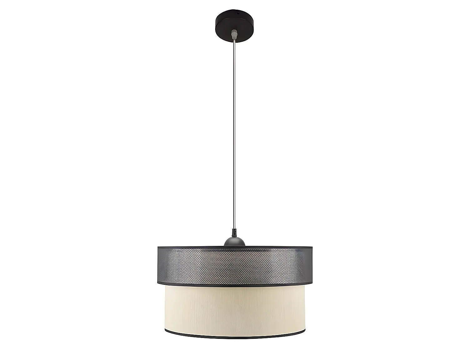 Plafonnier de 1 modèle léger FELIX FABRILAMP or-noir