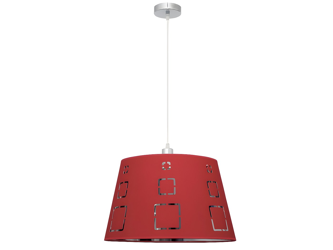 Lampara Colgante Celaya 1xe27 Rojo Regx40d De