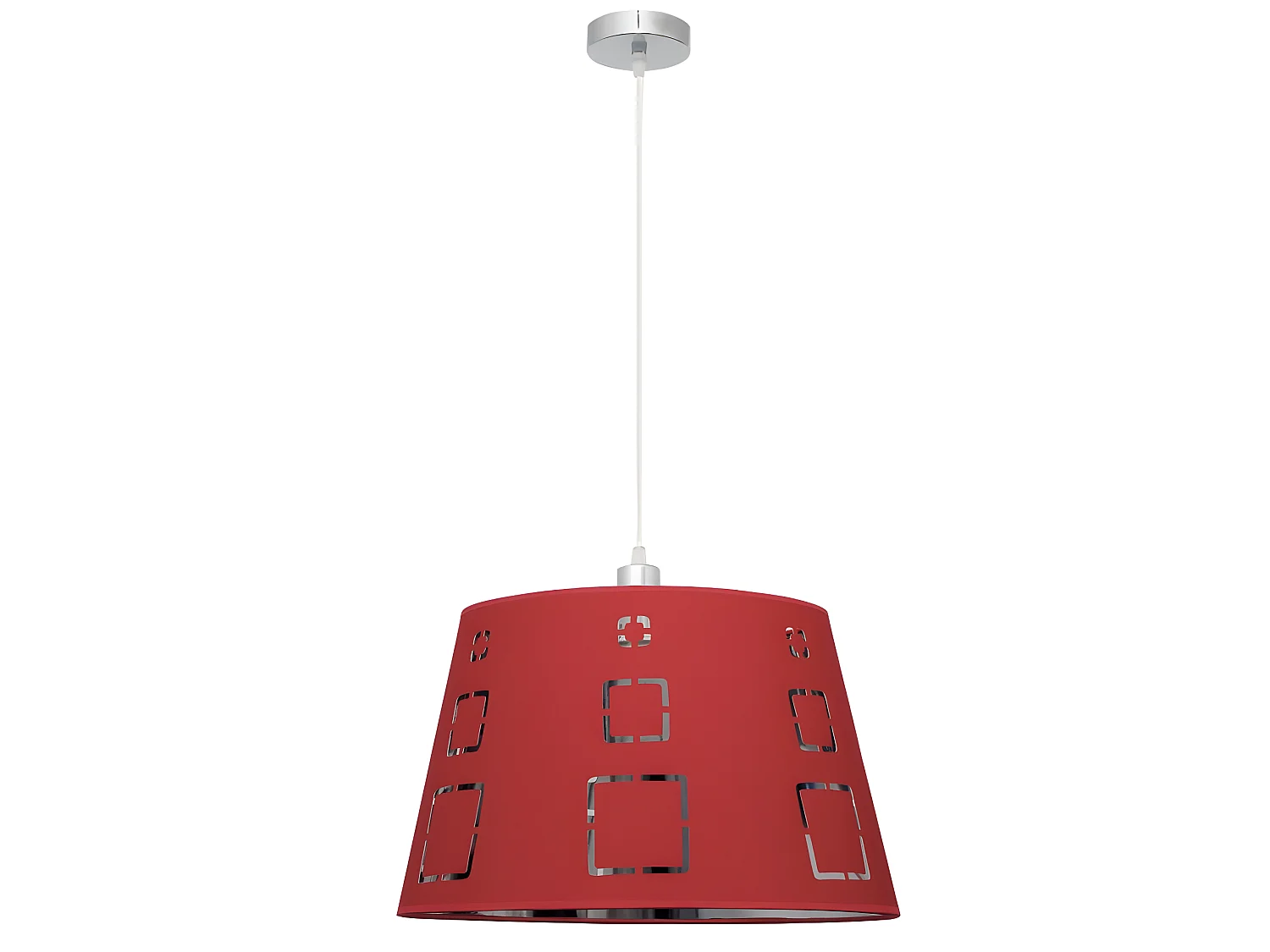 Lampada a sospensione Celaya 1xe27 Red Regx40d by FABRILAMP.
