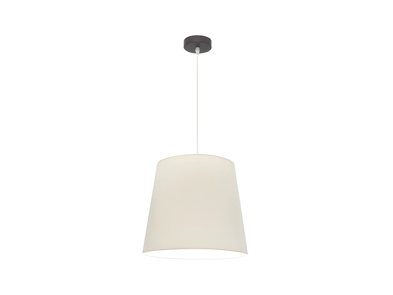 Lampada a sospensione Maldive 1xe27 beige Reg.40d  FABRILAMP