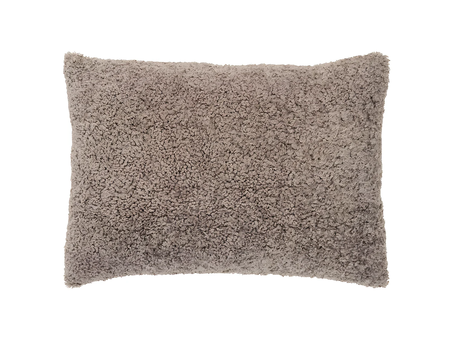 Tavira - Coussin en bouclette 45x60cm : Couleur - Brun