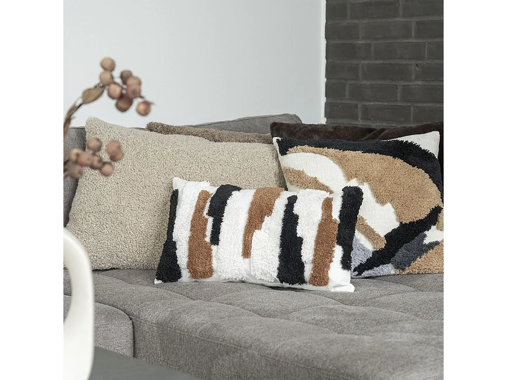 Tavira - Coussin en bouclette 45x60cm - Sable