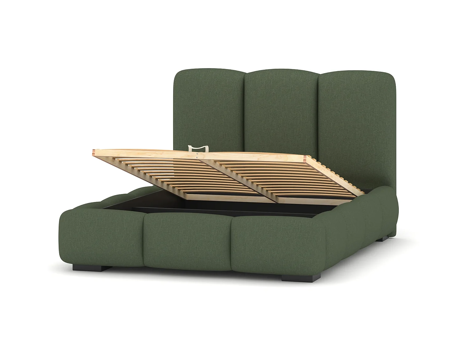 SIBLO Lit ado moderne Allure 160x200 cm Forest