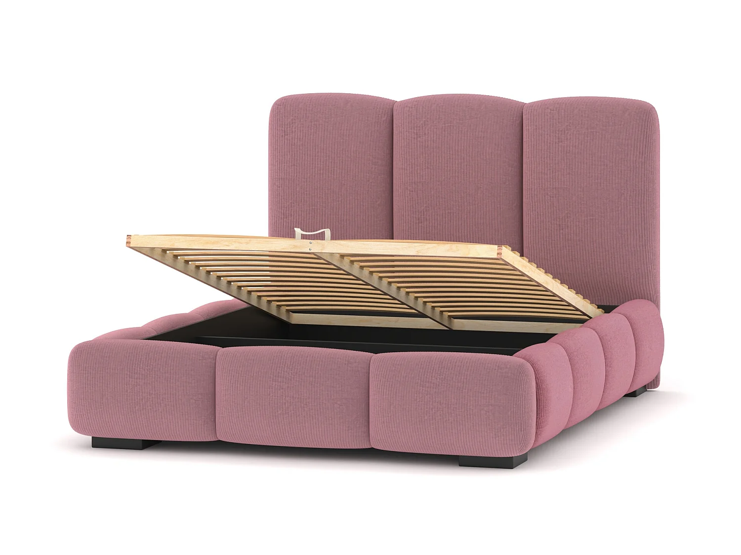 SIBLO Lit ado moderne Allure 180x200 cm Rose