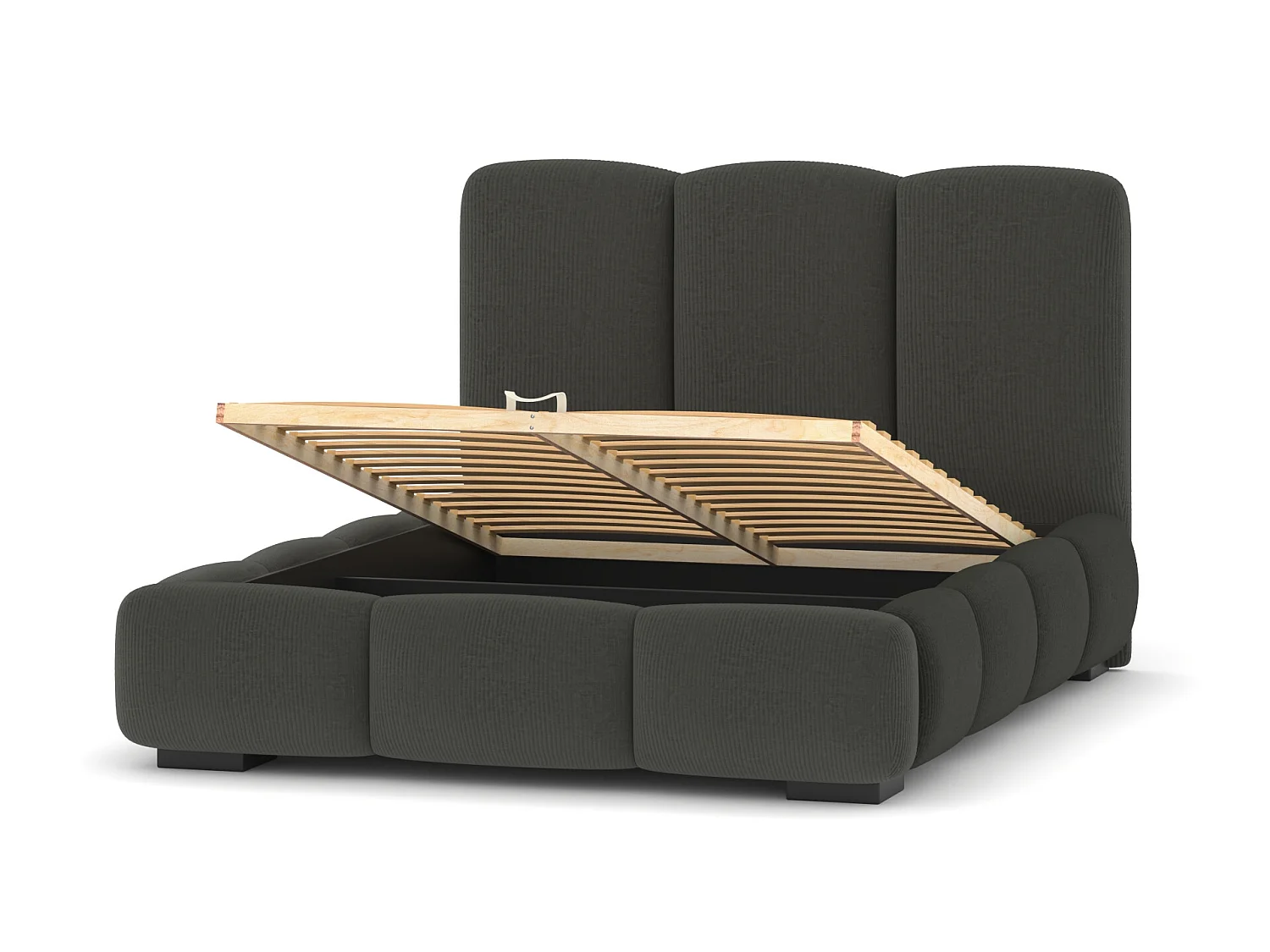 SIBLO Lit ado moderne Allure 160x200 cm Vert