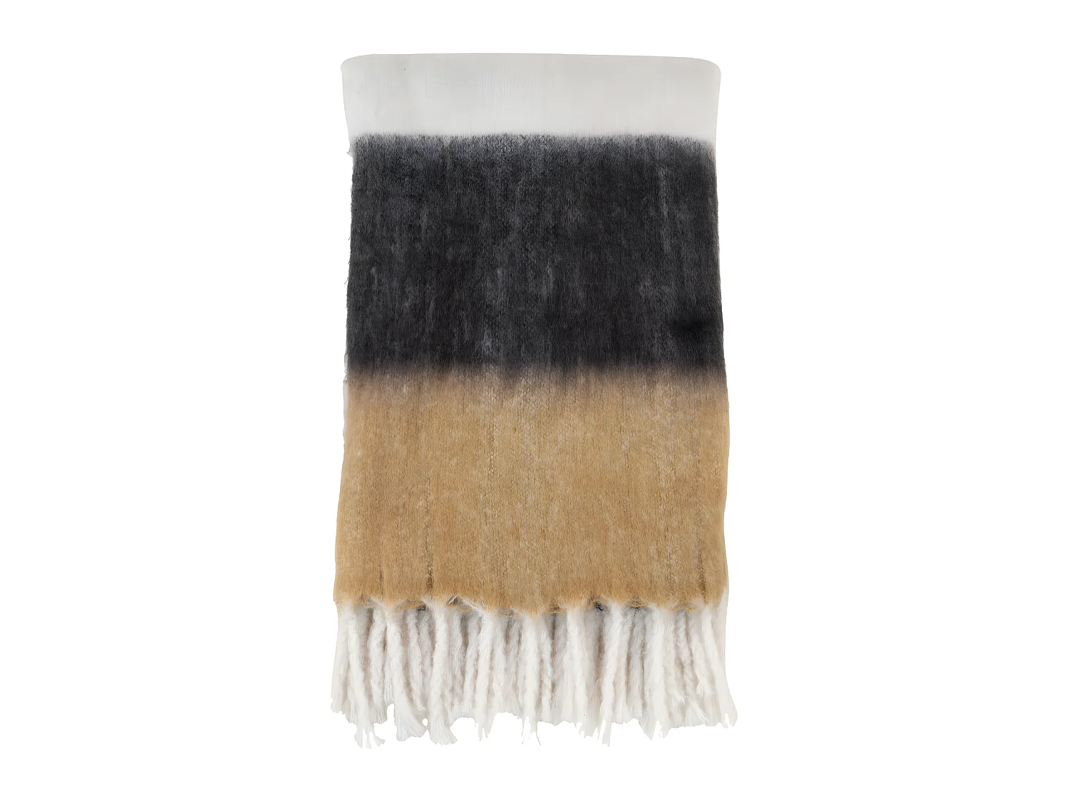 Sintra - Plaid à franges 170x130cm : Couleur - Multicolore