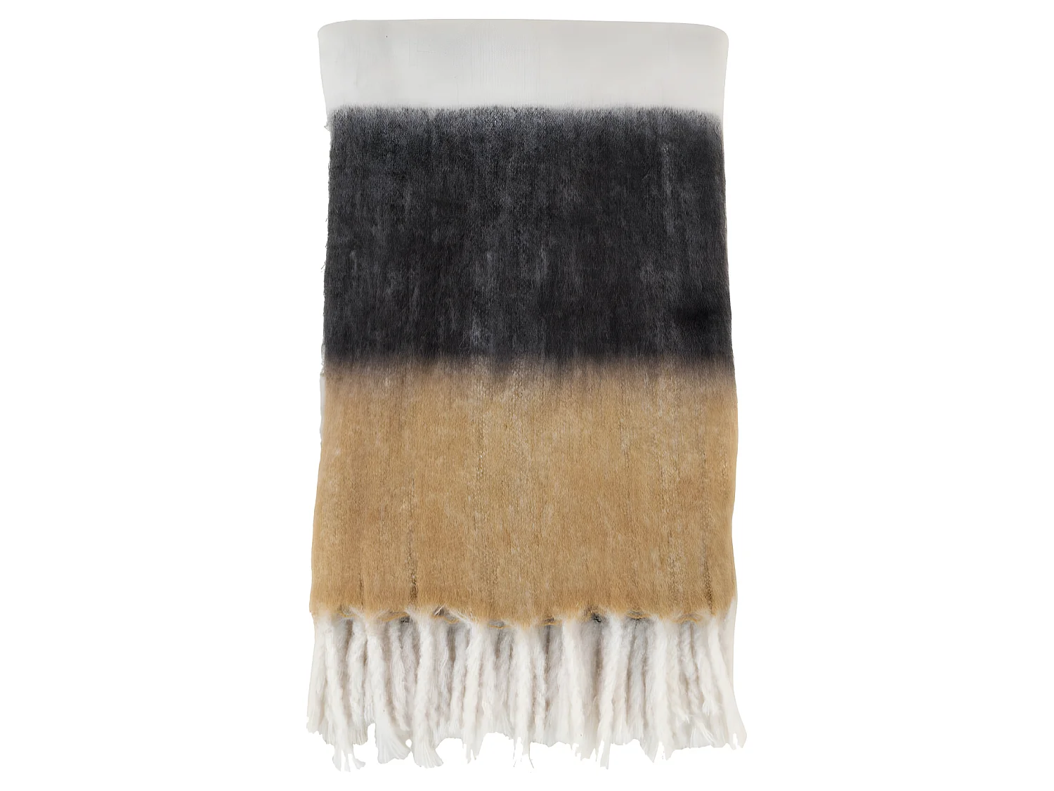 Sintra - Plaid à franges 170x130cm : Couleur - Multicolore