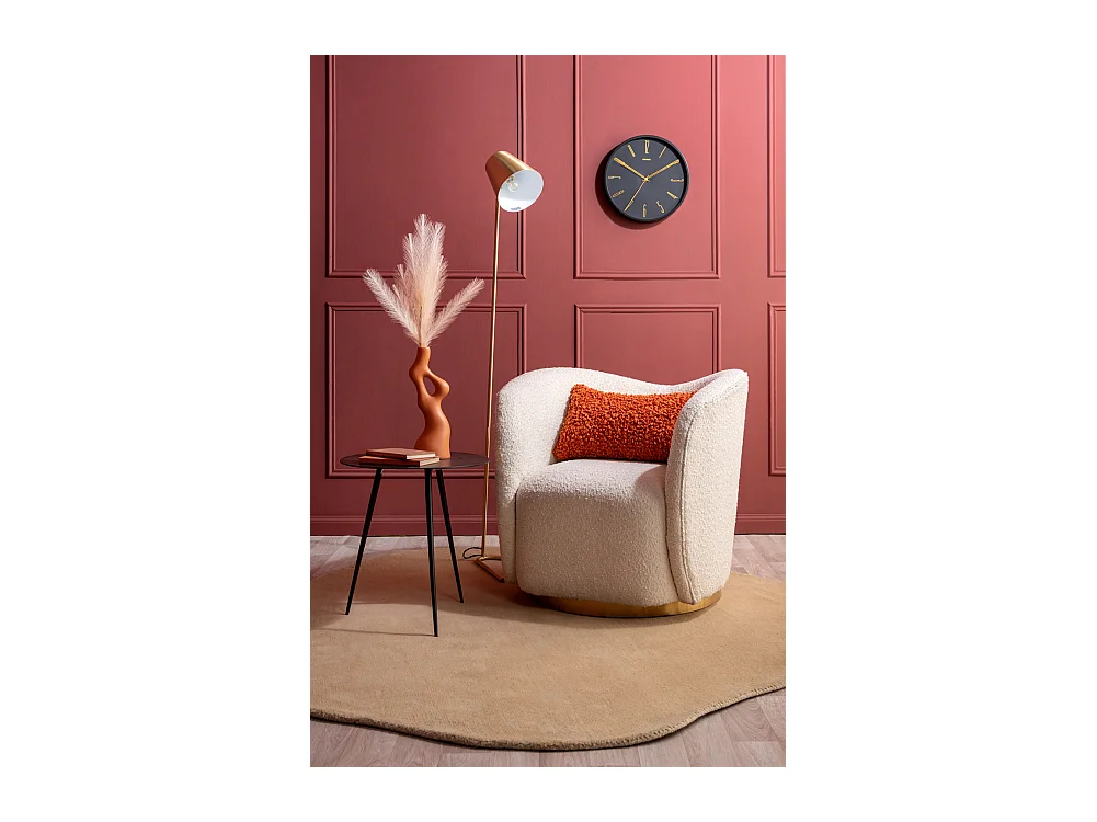 Belle Numbers - Horloge murale ronde ø35cm - Noir