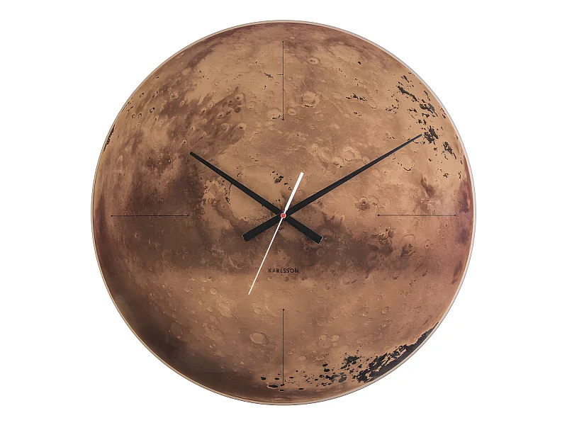 Wanduhr Mars - Kupfer - Ø60cm