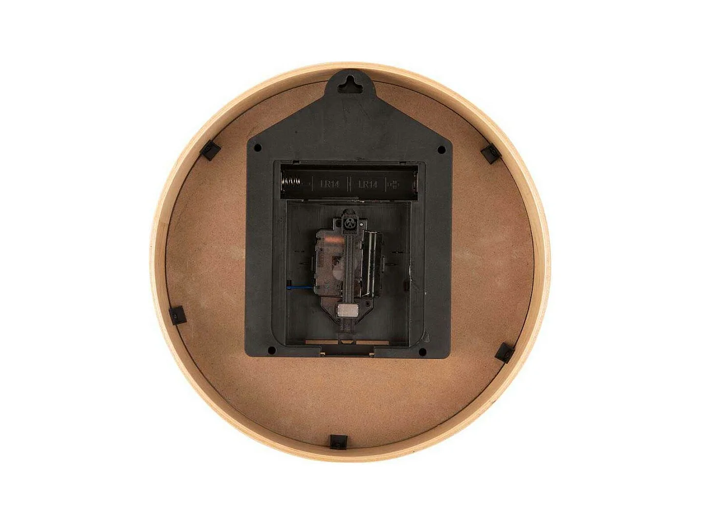 Natural Cuckoo - Horloge murale ronde ø31,5cm - Blanc