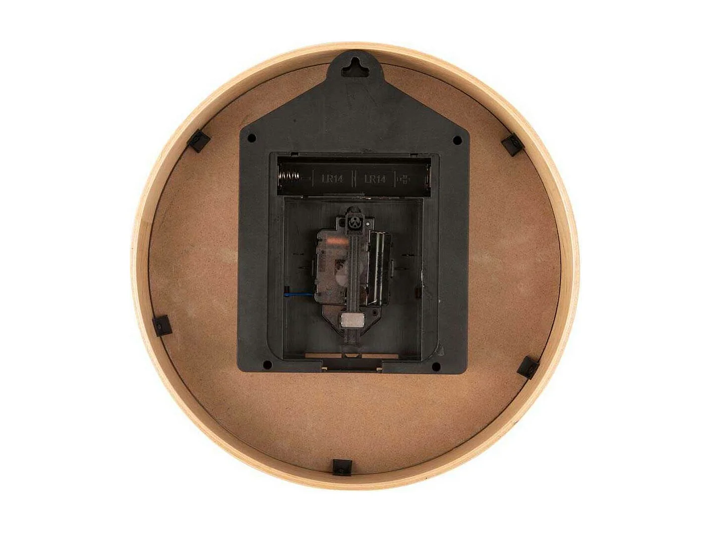 Natural Cuckoo - Horloge murale ronde ø31,5cm - Blanc