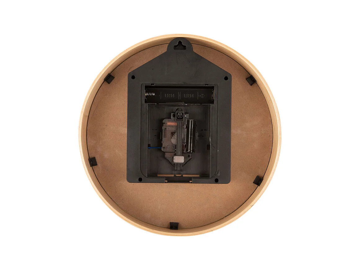 Wanduhr Natural Cuckoo - Schwarz - Ø31,5cm