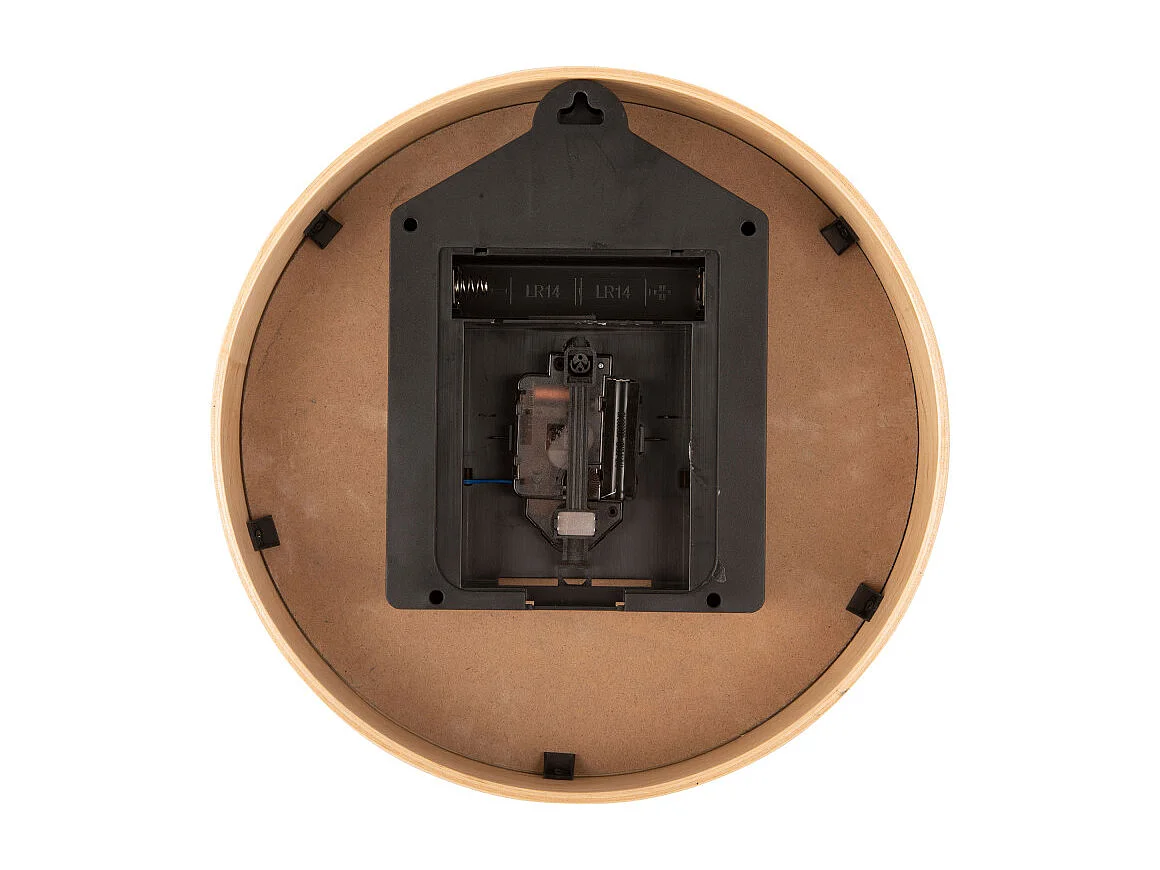 Natural Cuckoo - Horloge murale ronde ø31,5cm - Noir