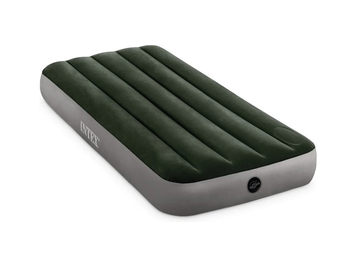 Matelas Gonflable 1 Personne & Gonfleur "Airbed" 191cm Vert