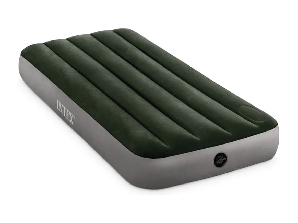 Matelas Gonflable 1 Personne & Gonfleur "Airbed" 191cm Vert