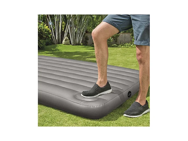 Matelas Gonflable 2 Personnes & Gonfleur "Airbed" 191cm Vert