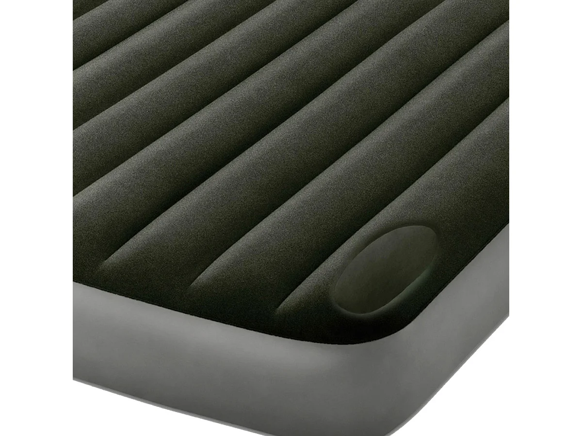 Matelas Gonflable 2 Personnes & Gonfleur "Airbed" 191cm Vert