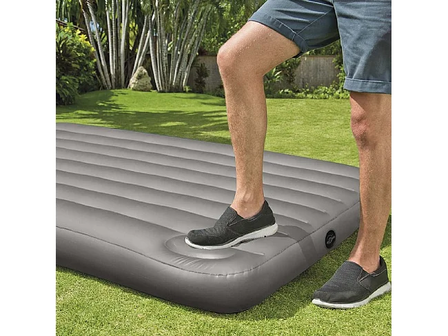 Matelas Gonflable 2 Personnes & Gonfleur "Airbed" 191cm Vert