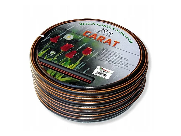 Tubo rinforzato in carat da 20m per giardino e irrigazione - Multicolore