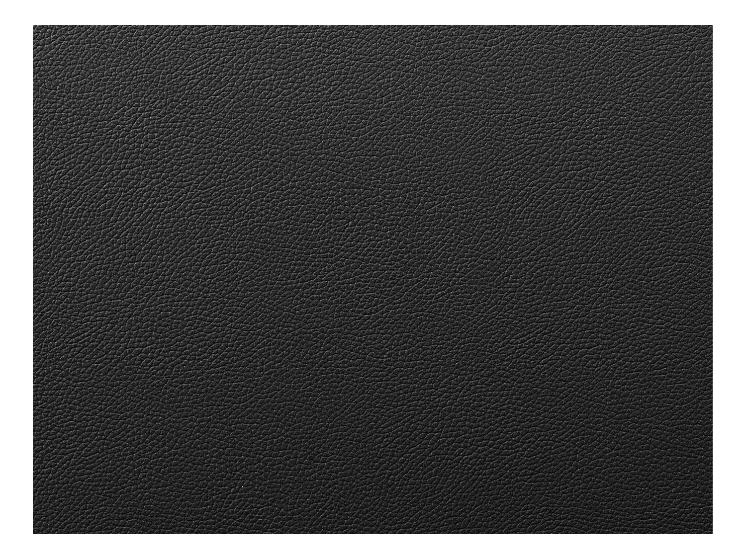 Canapé d'angle en cuir SOLANGE - Noir - Angle droit