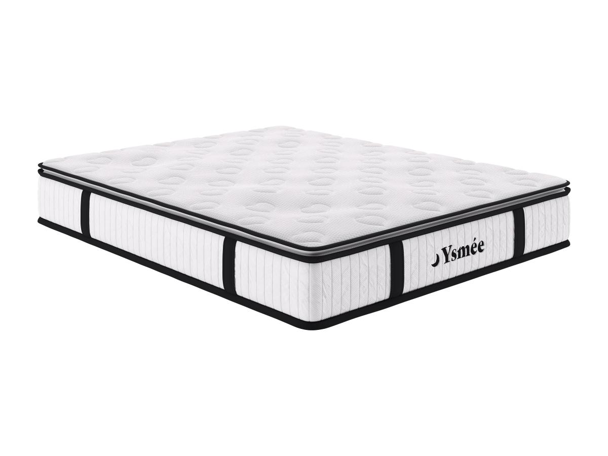 Taschenfederkernmatratze 200 x 200 cm - mit integriertem Topper - 1 Zone - günstig online kaufen