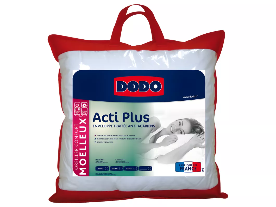 Kauf Unique Kopfkissen milbenabweisend - 65 x 65 cm - DODO von ACTIPLUS II