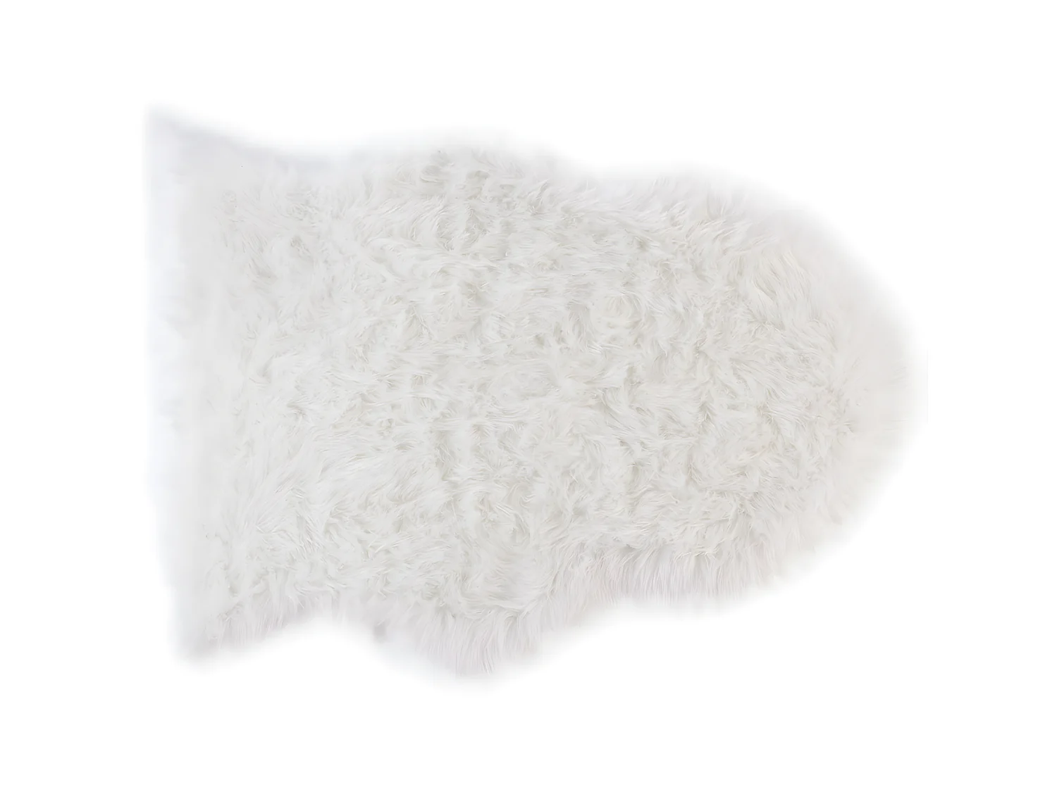 Tapete de quarto imitação pele de carneiro SHEEP - 90x65 cm