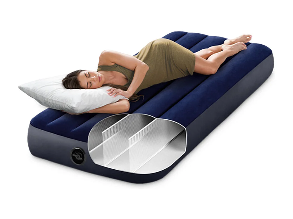 Colchón hinchable Classic Downy 76x191x25 cm Intex