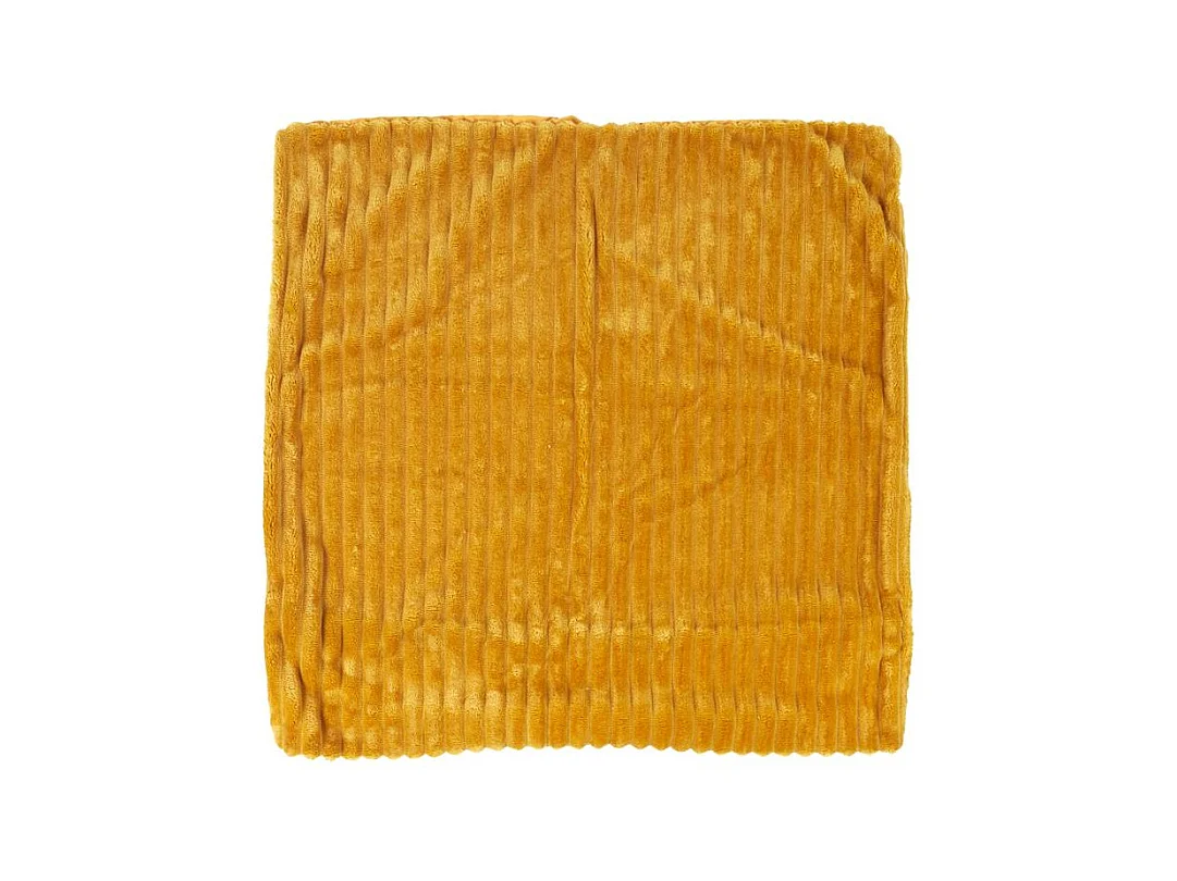 Parure De Lit Cotele Moutarde 220x240cm Jaune