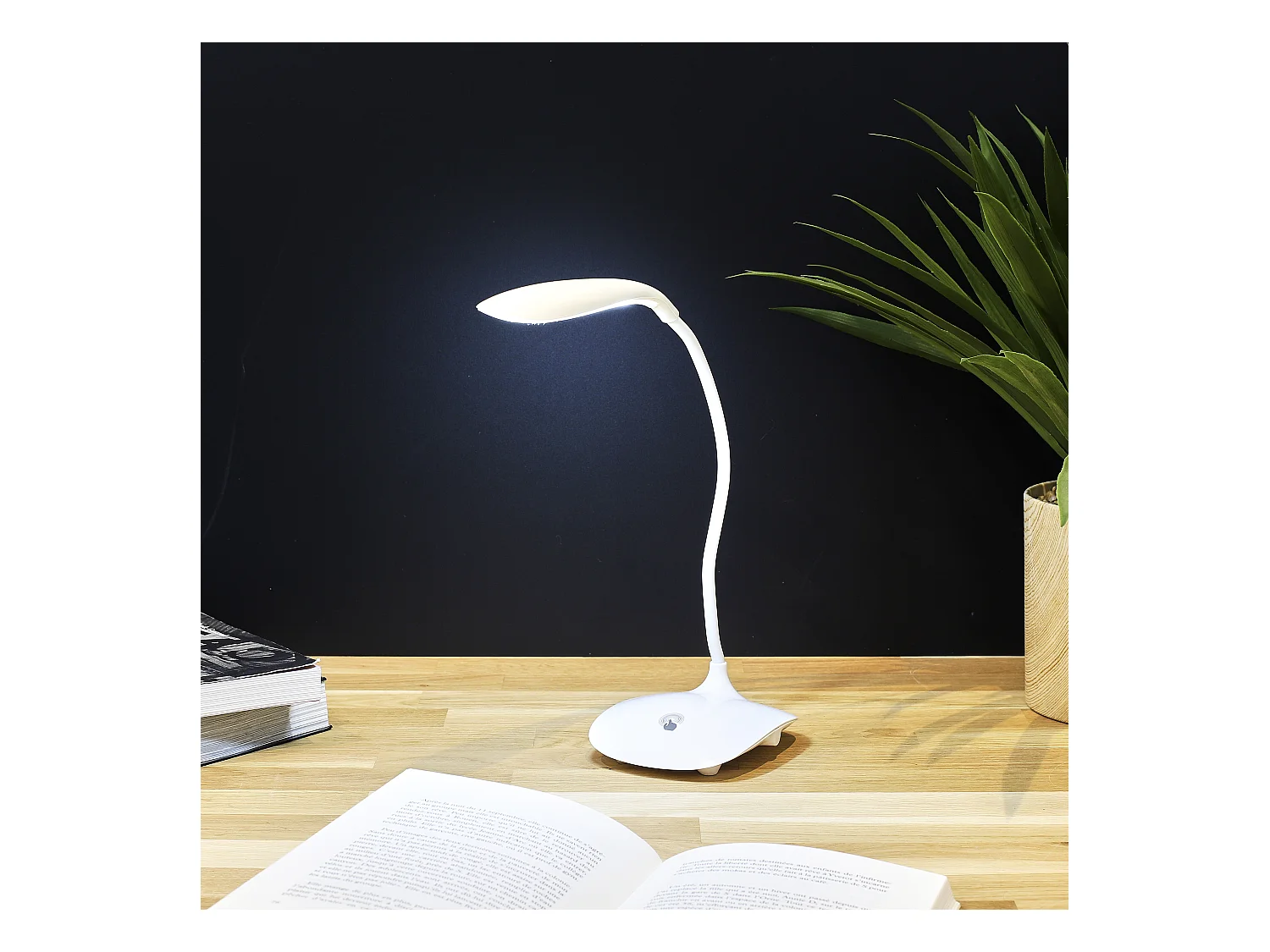 Lampe De Lecture Tactile Blanc