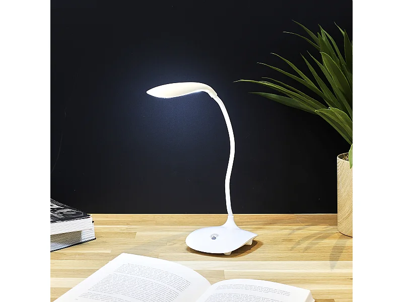 Lampe De Lecture Tactile Blanc