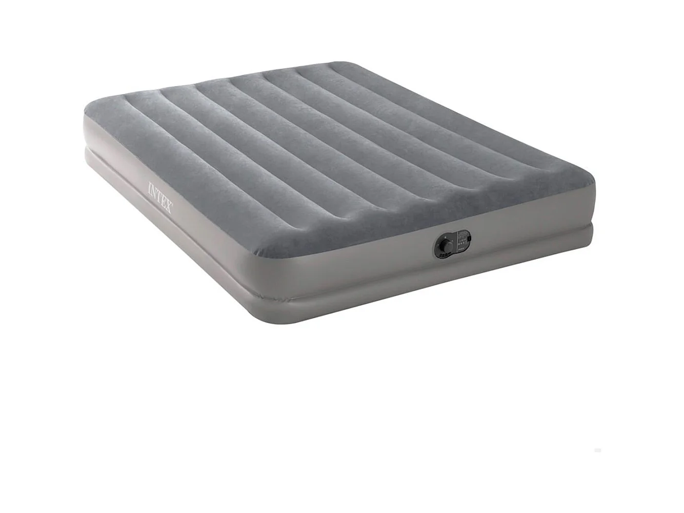 Matelas Gonflable 2 Places Électrique "Flex" 203cm Gris