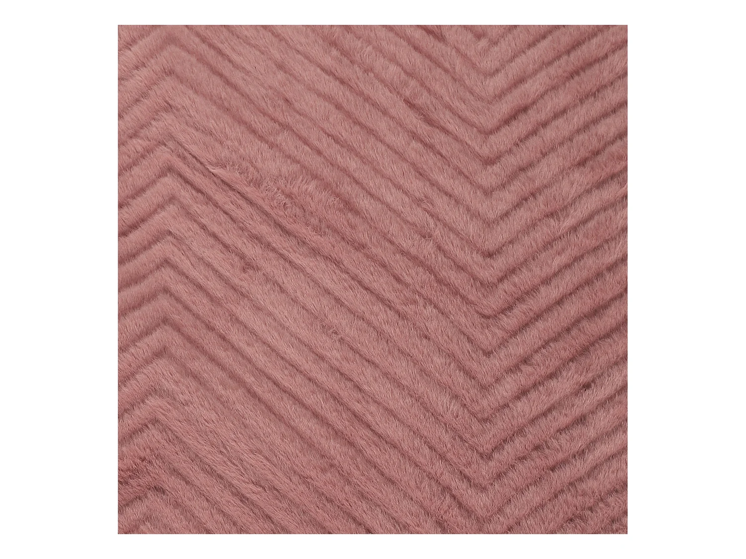 Plaid Imit Fourrure Rose Et Sherpa 140x200cm Rose