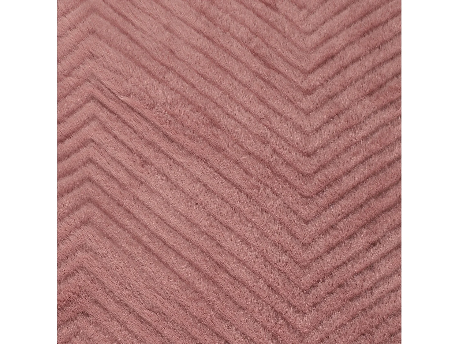 Plaid Imit Fourrure Rose Et Sherpa 140x200cm Rose