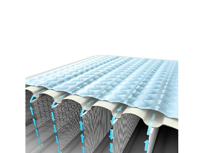 Matelas Gonflable 2 Personnes "Airbed" 203cm Beige