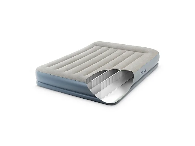 Materasso Gonfiabile Matrimoniale Prestige Mid-Rise - Crema - 152 x 203 x 30 cm