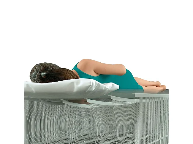 Materasso Gonfiabile Matrimoniale Prestige Mid-Rise - Crema - 152 x 203 x 30 cm