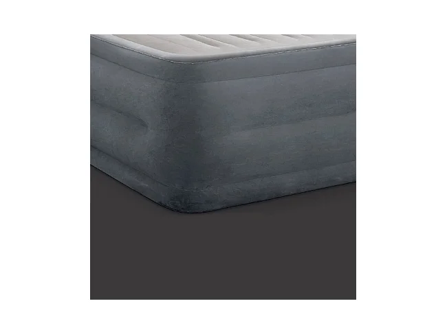 Materasso Gonfiabile Matrimoniale Comfort-Plush High-Rise - Grigio - 152 x 203 x 56 cm