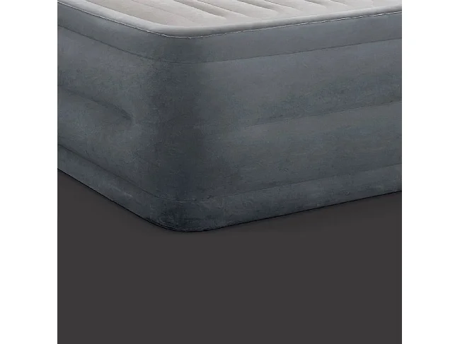 Materasso Gonfiabile Matrimoniale Comfort-Plush High-Rise - Grigio - 152 x 203 x 56 cm